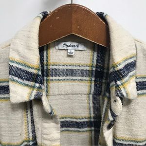 Madewell Flannel Oversized Boyfriend Shirt